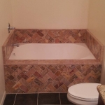 Ann Arbor Michigan bathtub marble style tiles 2