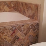 Ann Arbor Michigan bathtub marble style tiles 3
