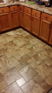 Ann Arbor Michigan mosaic kitchen floor tiles 1