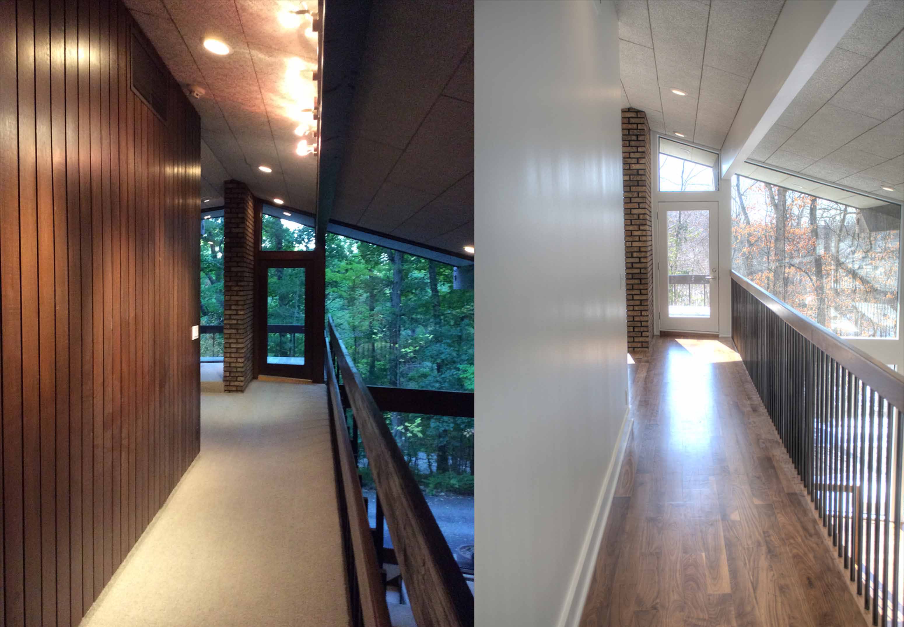 Before &amp; After – Hardwood Floor Installation Ann Arbor 