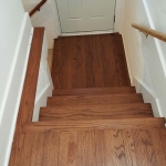 Michigan hardwood floor, wooden steps, Ann Arbor
