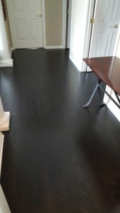 Ann Arbor Hardwood Floors True Black Stain