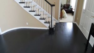 Ann Arbor Hardwood Floors True Black Stain