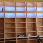 Ann Arbor Hardwood Floor Custom Carpentry Works Michigan Wall Library