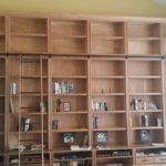 Ann Arbor Hardwood Floor Custom Carpentry Works Michigan Wall Library