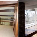 Ann Arbor Hardwood Floor Refinishing Michigan Before and After Project Living Room Flooring