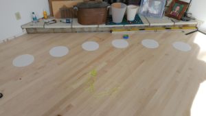 Ann Arbor Hardwood Floors Layout for Inlay
