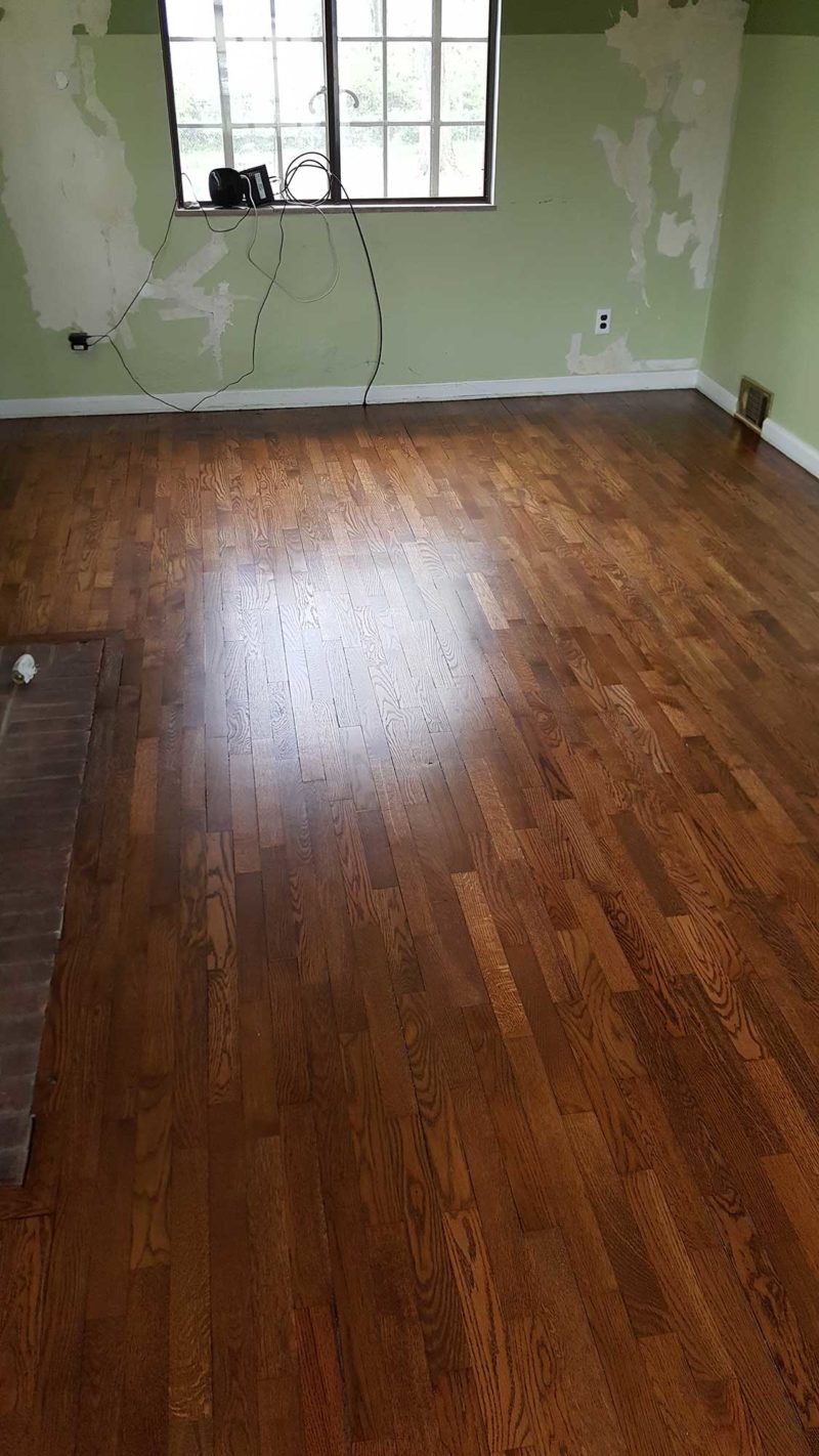 Ann Arbor Hardwood Floors 2 Red Oak Custom Stain Color Hardwood Floor Installation Ann Arbor