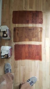 Ann Arbor Hardwood Floors Stain Samples