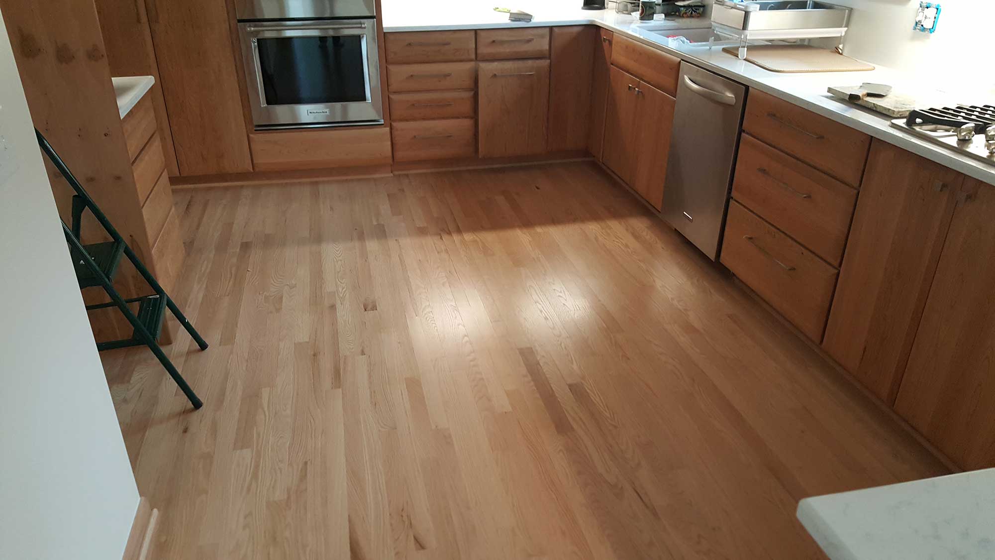 Ann Arbor Hardwood Floors Natural Red Oak – Hardwood Floor Installation ...