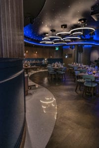 Blue LLama Jazz club, down town Ann Arbor - commercial hardwood flooring Ann Arbor