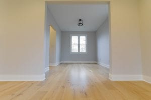 Hardwoods white oak installation